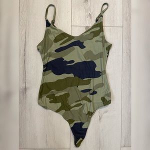Camo bodysuit